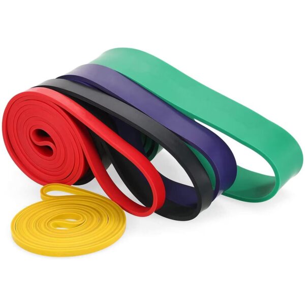 Set 6 Bandas Resistencia Cross Training Musculación - Imagen 3