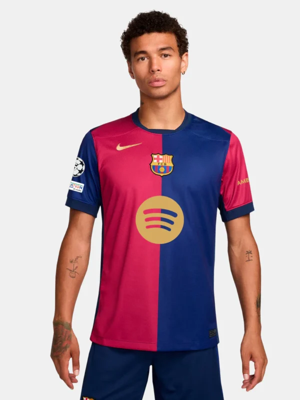 UCL Camiseta hombre primera equipación 24/25 FC Barcelona