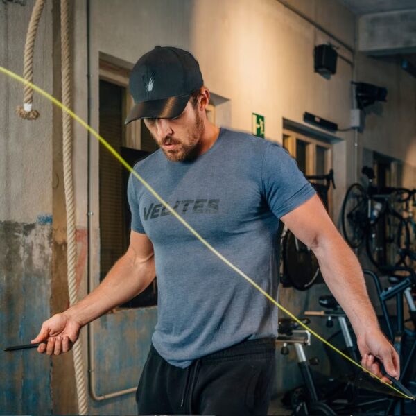 Cuerda de salto Cross Training Velites Fire 2.0 Negro Ultraligera - Imagen 2
