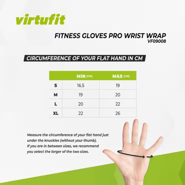 Guantes De Fitness Pro - Con Muñequera - Imagen 4
