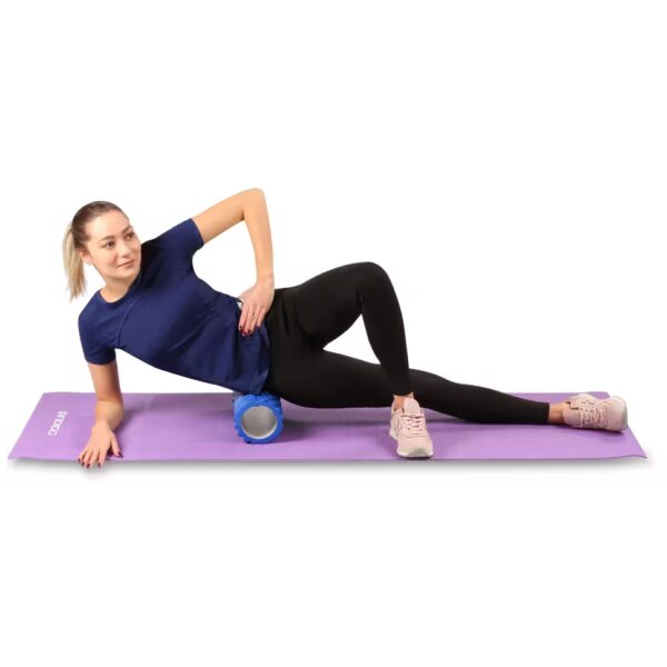 Foam Roller Rodillo de Espuma Redondo para Masajes y Yoga INDIGO 33*14 cm - Imagen 3