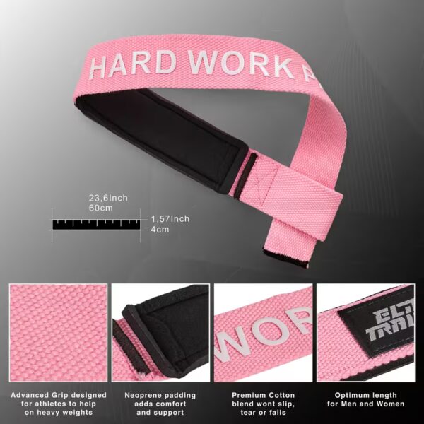 Elitex Training Straps Rosas - Imagen 4