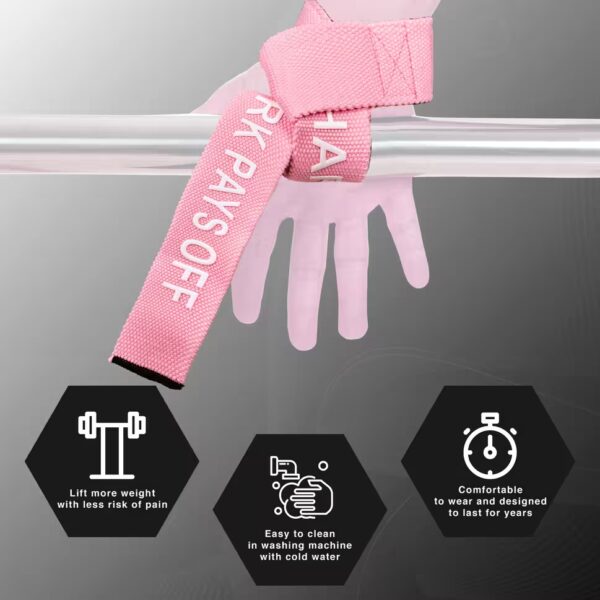 Elitex Training Straps Rosas - Imagen 2