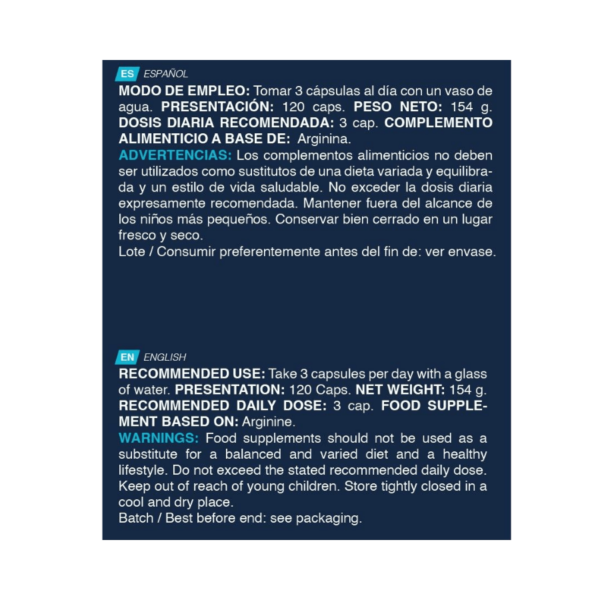 ERIX ARGININE - Imagen 3